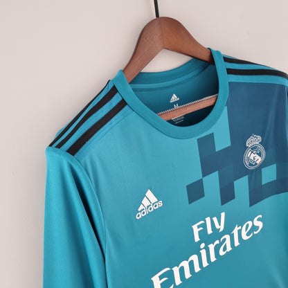 REAL MADRID 2017 - 2018 THIRD JERSEY LONG-SLEEVED