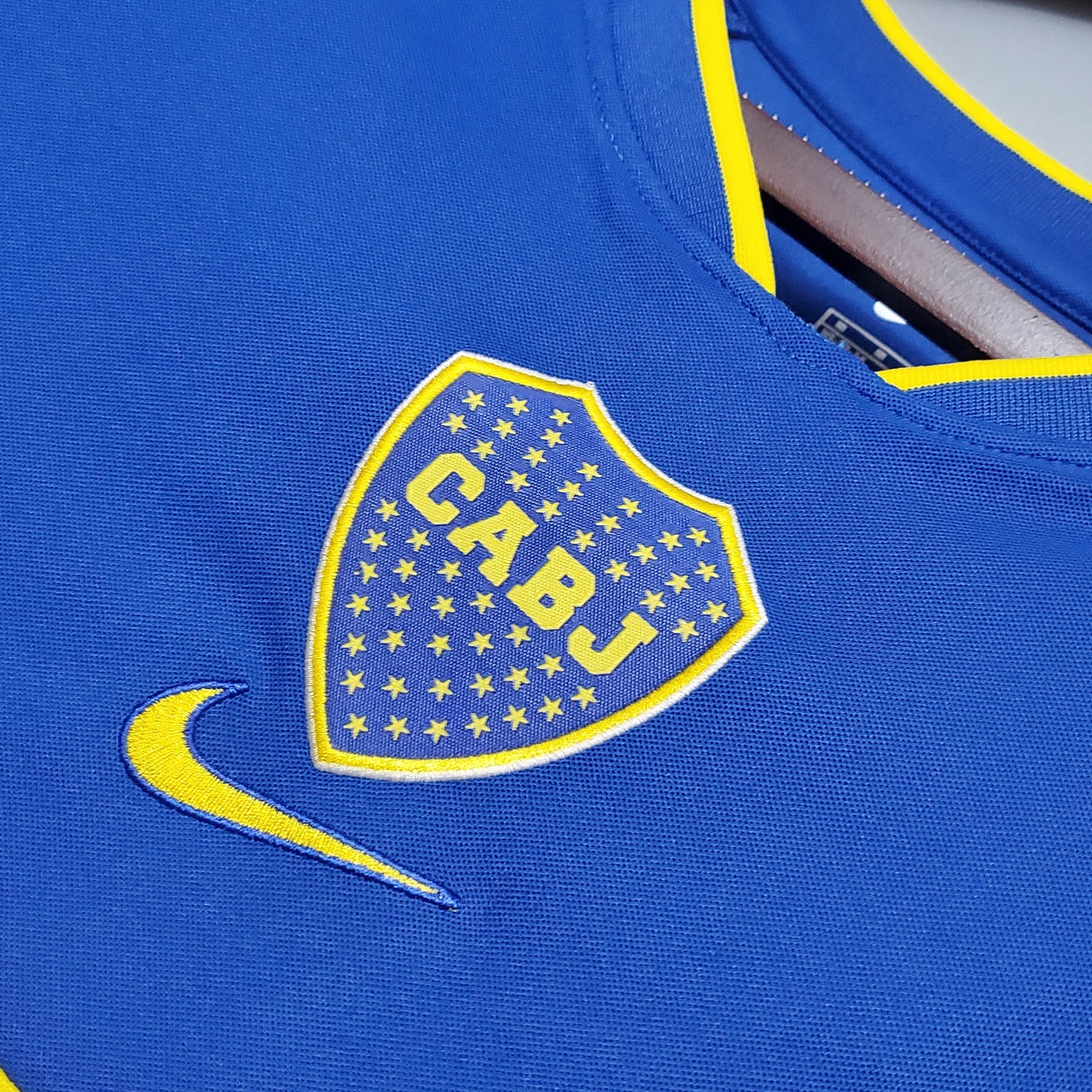 BOCA JUNIORS 2002 - 2003 HOME JERSEY