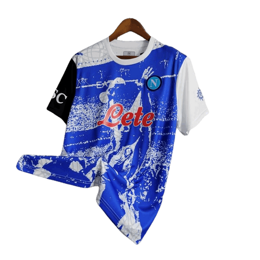 Napoli 23/24 Special Edition Maradona BlueKit - Fan Version - Front