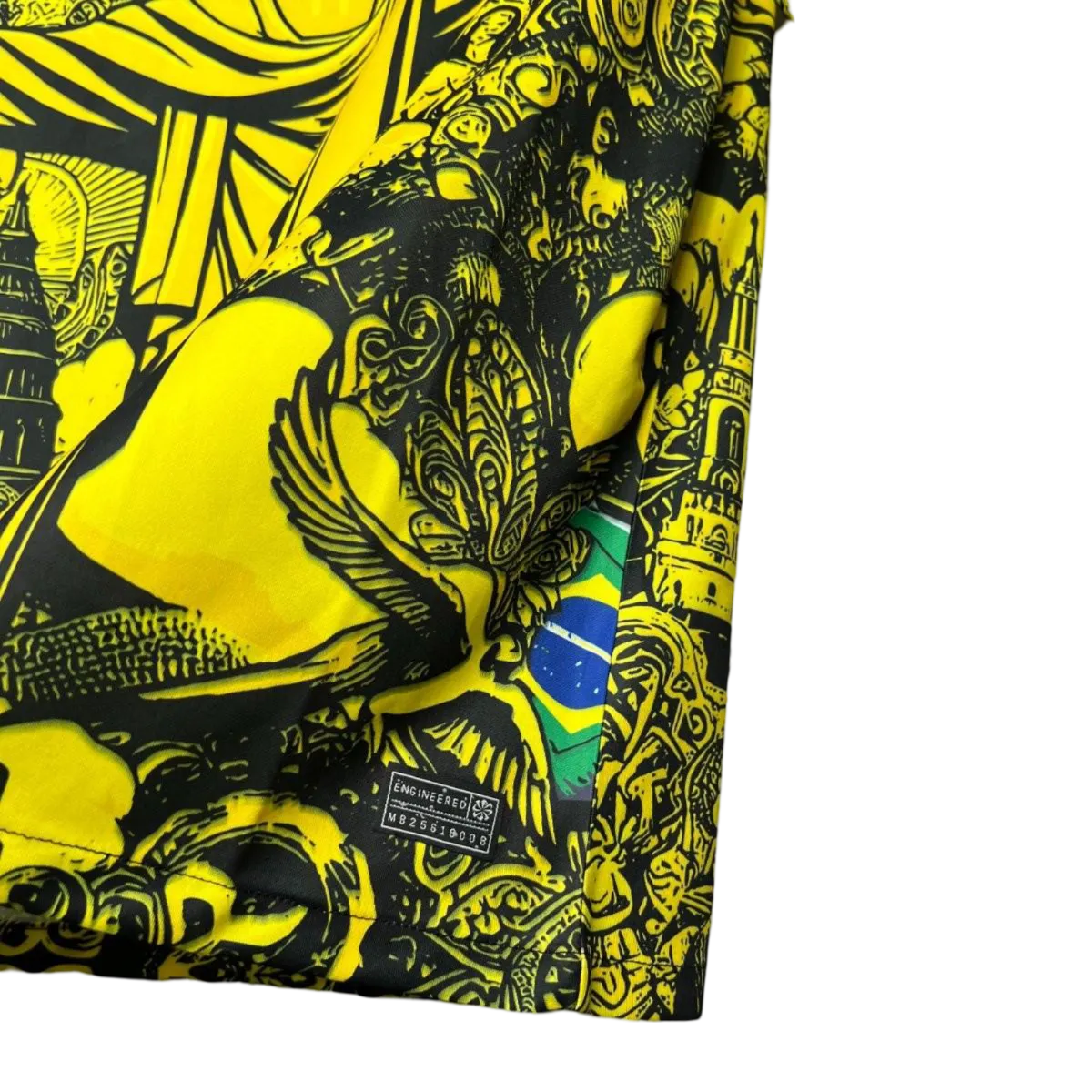 2024/2025 Brazil X Christ Yellow Special Edition kit - Fan version