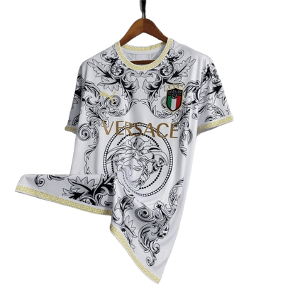 Italy x Versace 22/23 Special Edition White Kit - Fan Version - Front