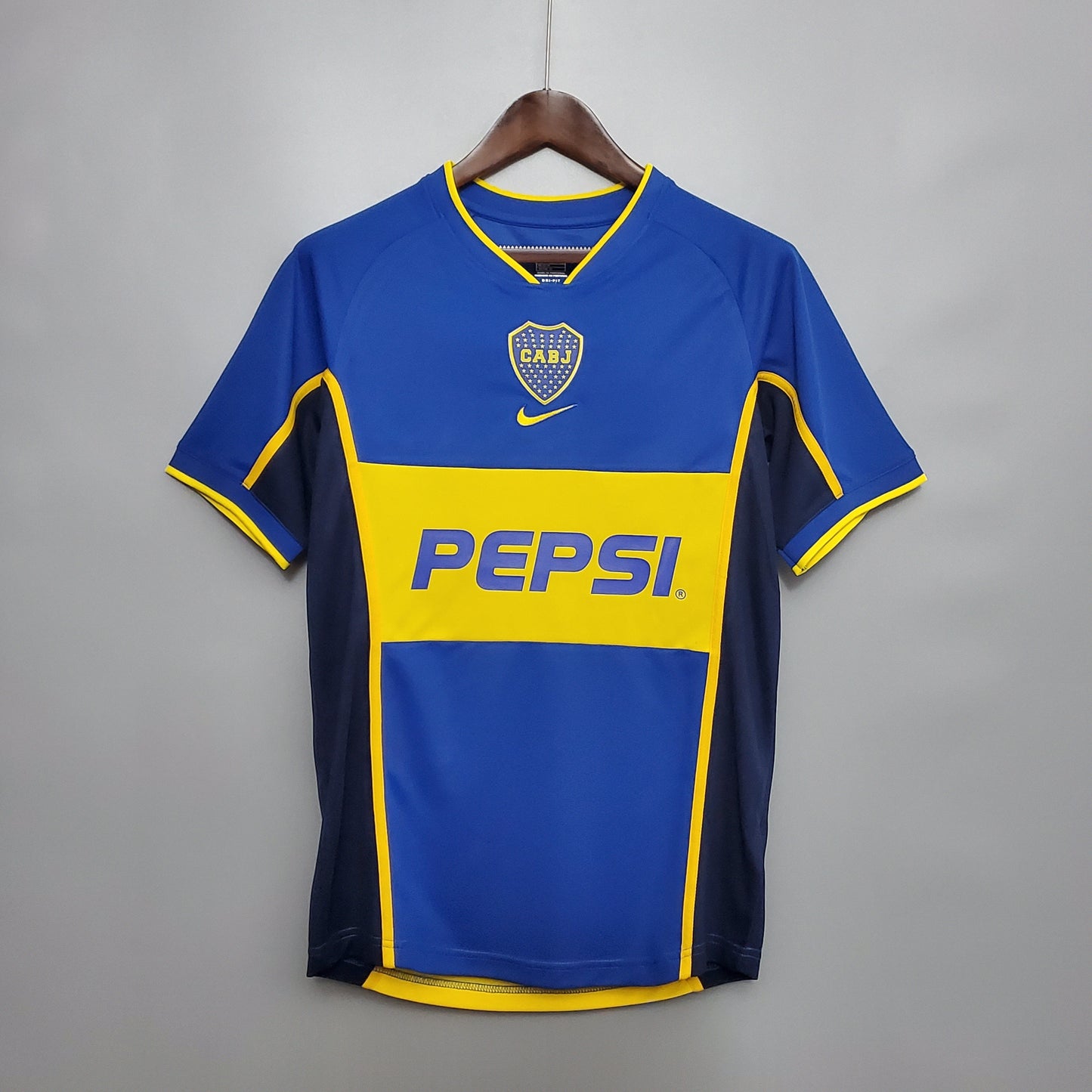 BOCA JUNIORS 2002 - 2003 HOME JERSEY