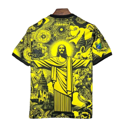 2024/2025 Brazil X Christ Yellow Special Edition kit - Fan version