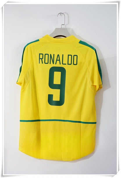 BRAZIL HOME JERSEY 2002